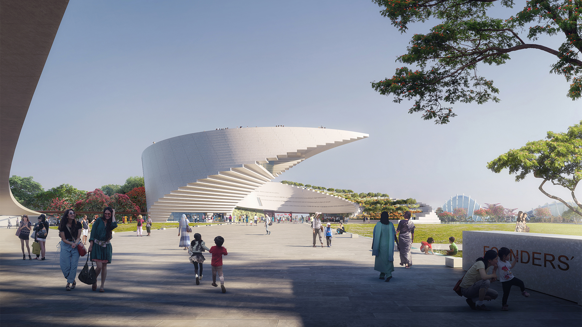 JPW and RDC Architects shortlisted for Stage 2 of the Singapore Founders’ Memorial Design Competition