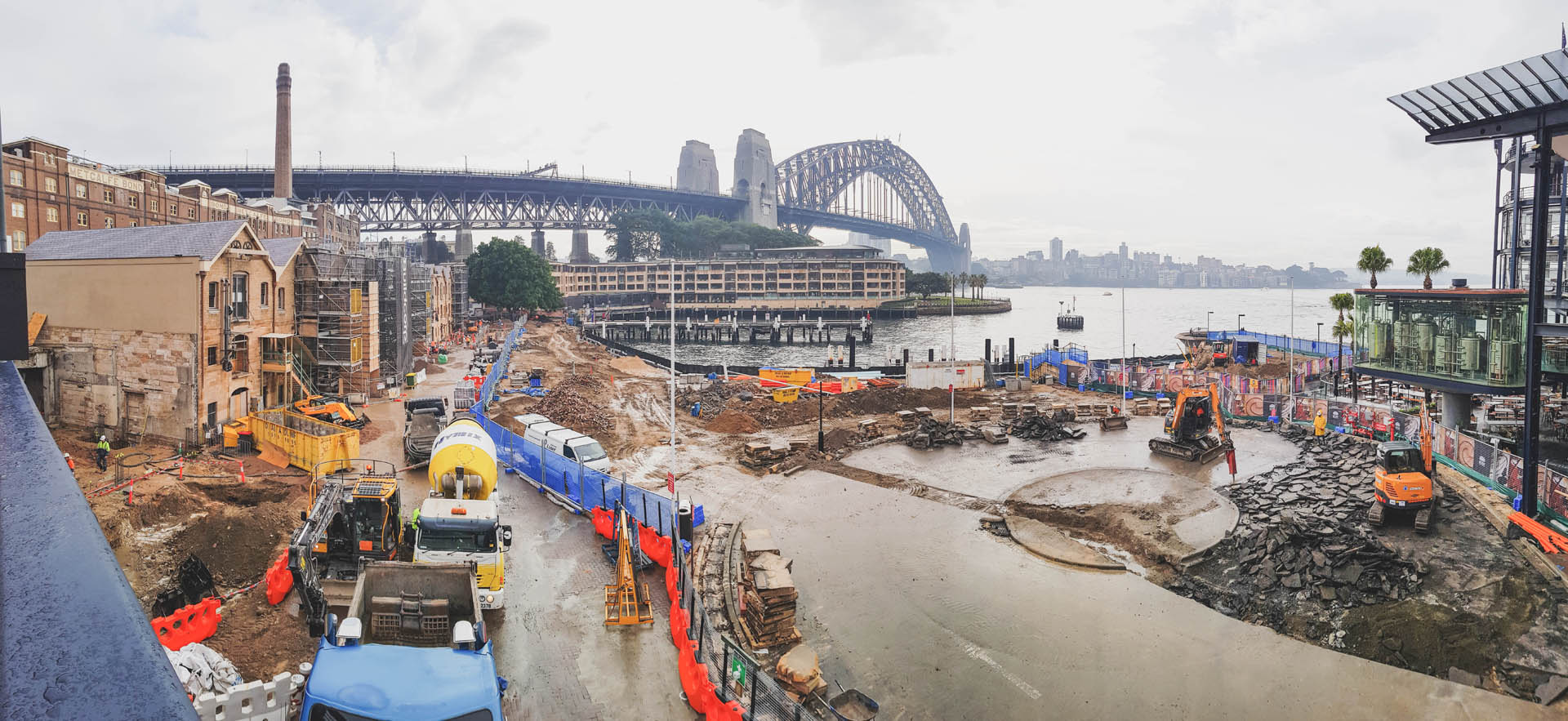 Ongoing works with a prominent heritage site with complex design.