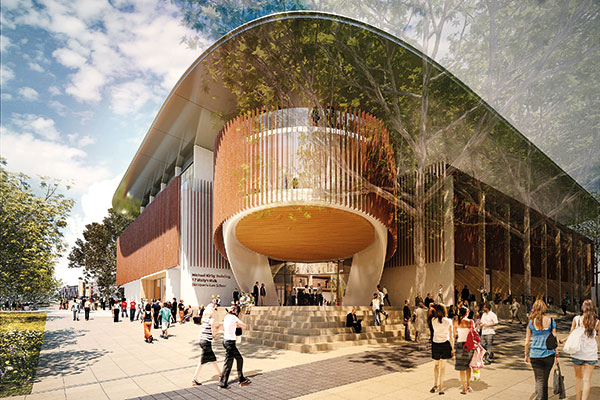 Mac Uni Law School Building