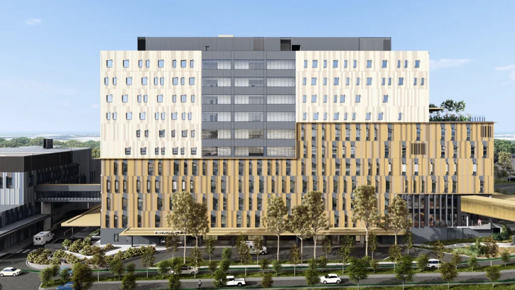Coomera Hospital Redevelopment, engineering project by TTW