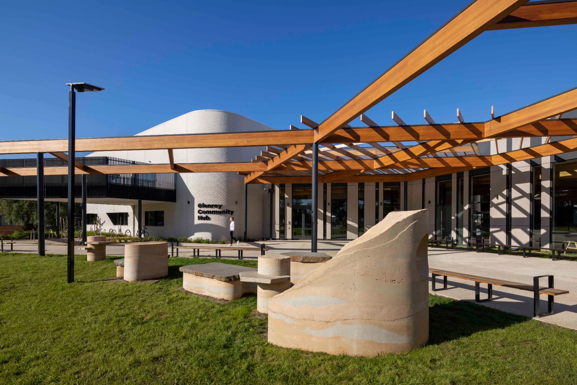 Glenroy Community Hub, engineering project by TTW
