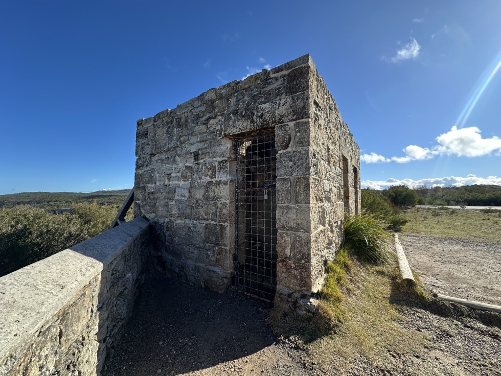 Stone outbuilding at Jervis Bay lighthouse