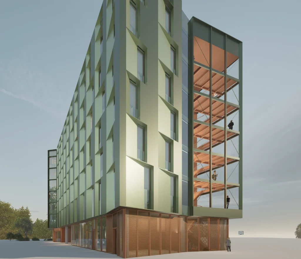 Monash University Student Accommodation, engineering project by TTW