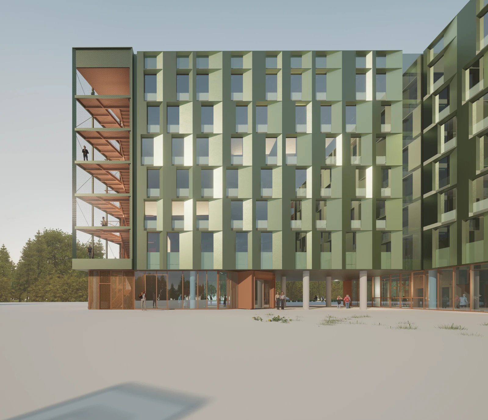 Monash University Student Accommodation, engineering project by TTW