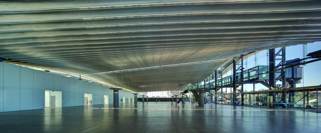 Passenger hall at White Bay Cruise Passenger Terminal