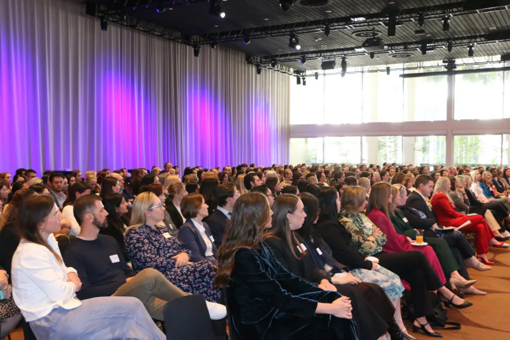 Audience at a leadership development event