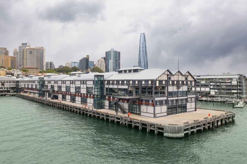 Pier buildings at the Walsh Bay Arts Precinct