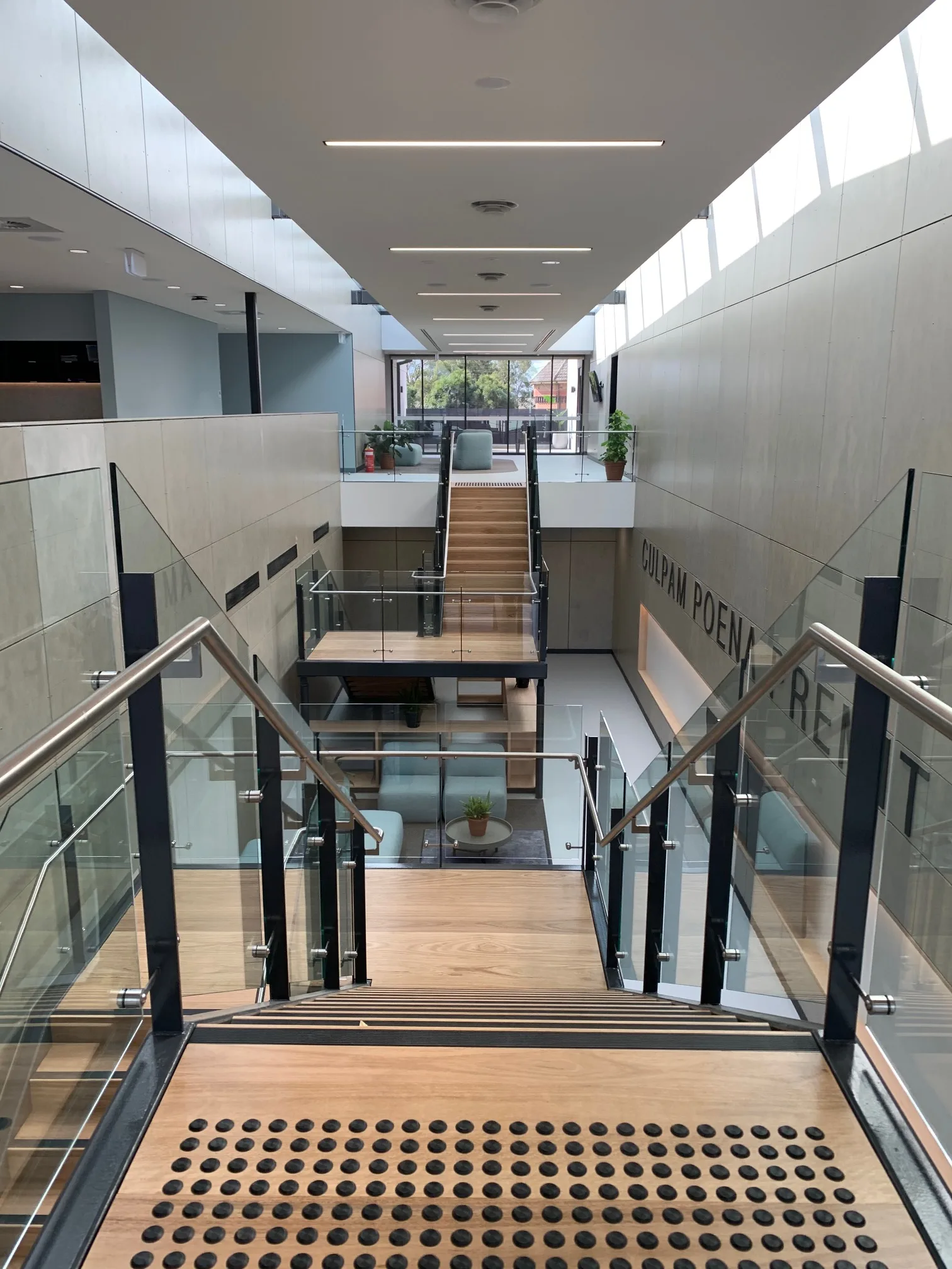 Interior staircase at Taree Police Station