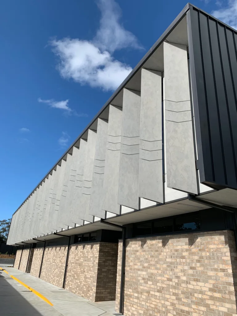 Façade detail at Taree Police Station